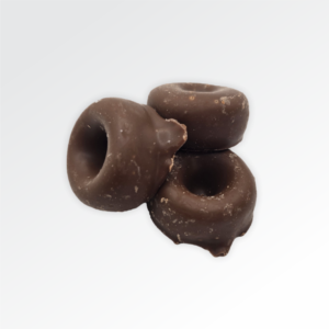 Milk Chocolate Covered Aniseed Rings