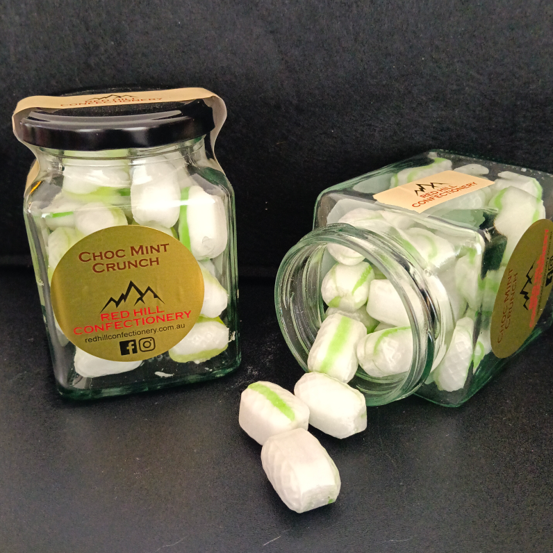 Choc Mint Boiled Lollies 200g